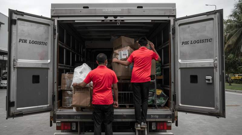 Layanan door-to-door Insan Cargo Bekasi